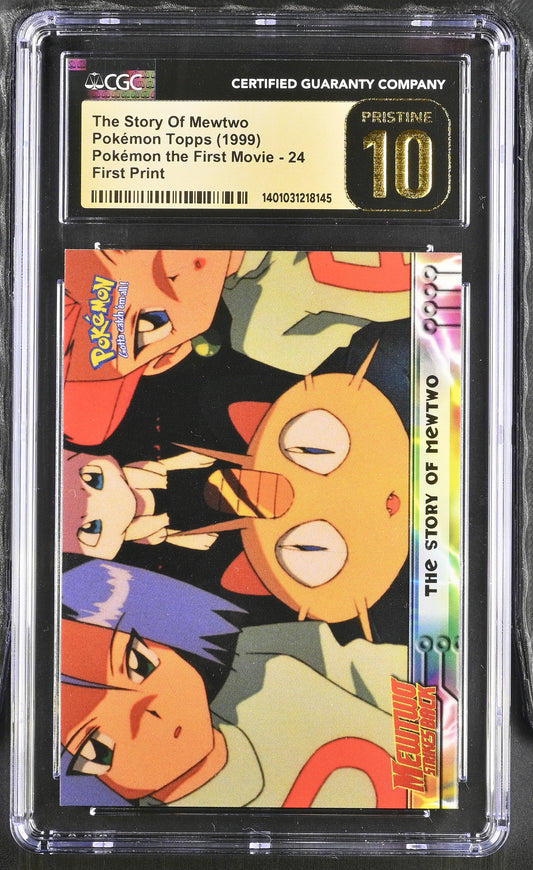 CGC 10 The Story Of Mewtwo #24 Pokemon the First Movie