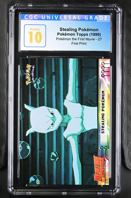 CGC 10 Stealing Pokémon #27 Pokemon the First Movie