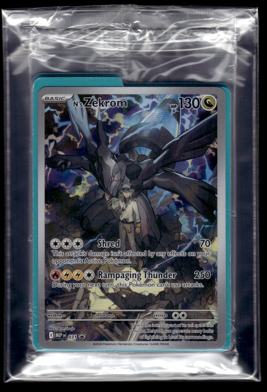 N's Zekrom #031 SEALED Mega Evolution Promo NM