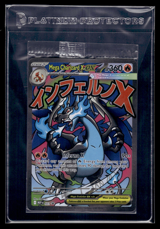 Mega Charizard X ex #023 SEALED Mega Evolution Promo NM