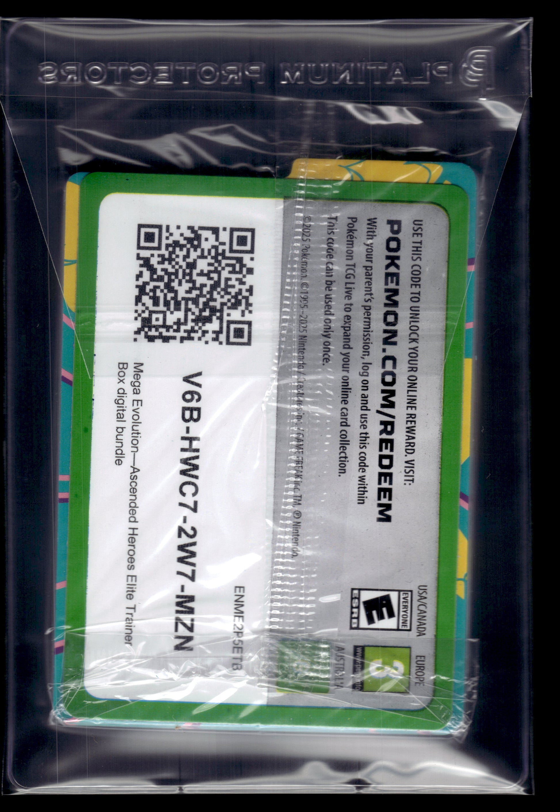 N's Zekrom #031 SEALED Mega Evolution Promo NM