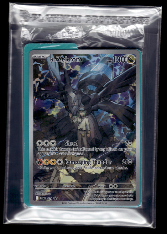 N's Zekrom #031 SEALED Mega Evolution Promo NM