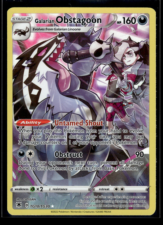 Galarian Obstagoon #TG10/TG30 Astral Radiance Trainer Gallery LP