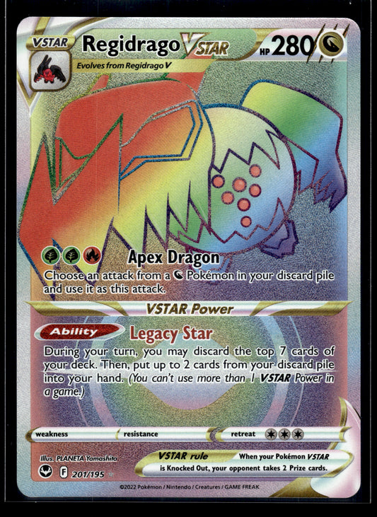 Regidrago VSTAR #201/195 Silver Tempest VLP