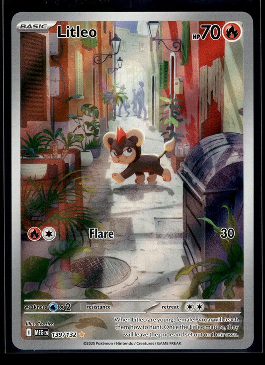 Litleo #139/132 Mega Evolution NM
