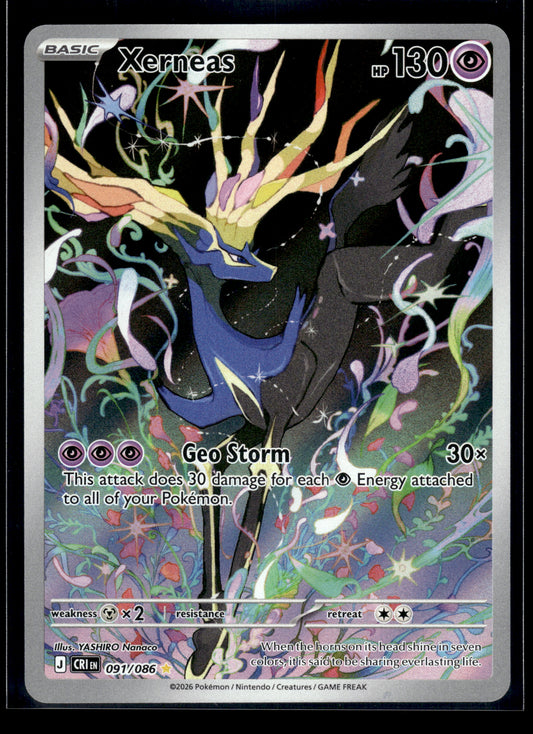 Xerneas #091/086 Chaos Rising VLP