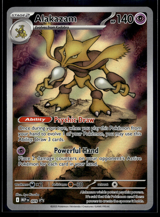 Alakazam #009 Mega Evolution Promo VLP