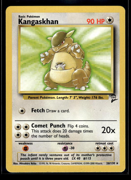 Kangaskhan #026/130 Base Set 2 MP