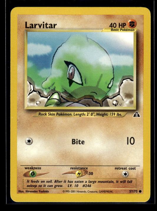 Larvitar #57/75 Neo Discovery MP