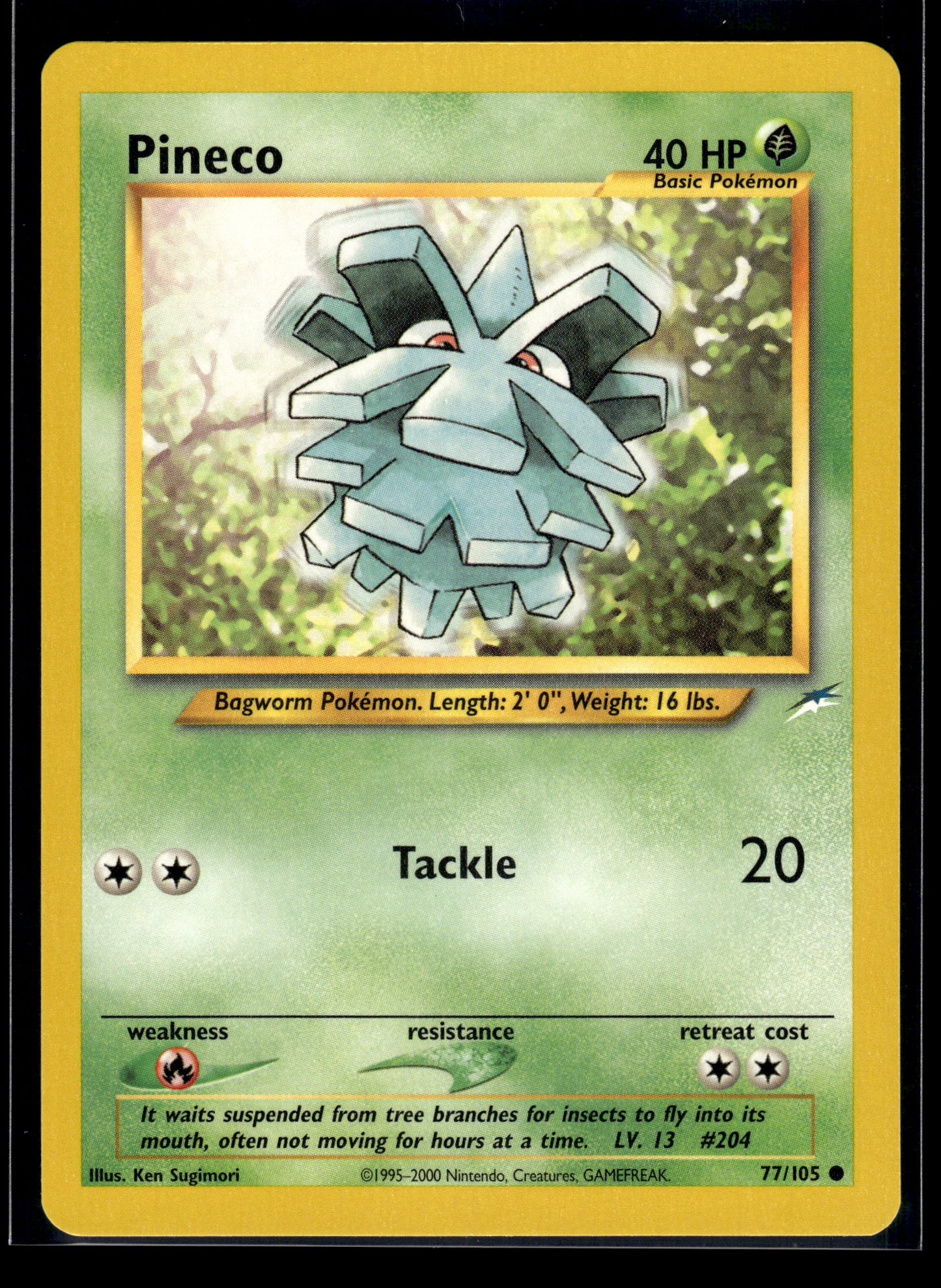 Pineco #077/105 Neo Destiny VLP