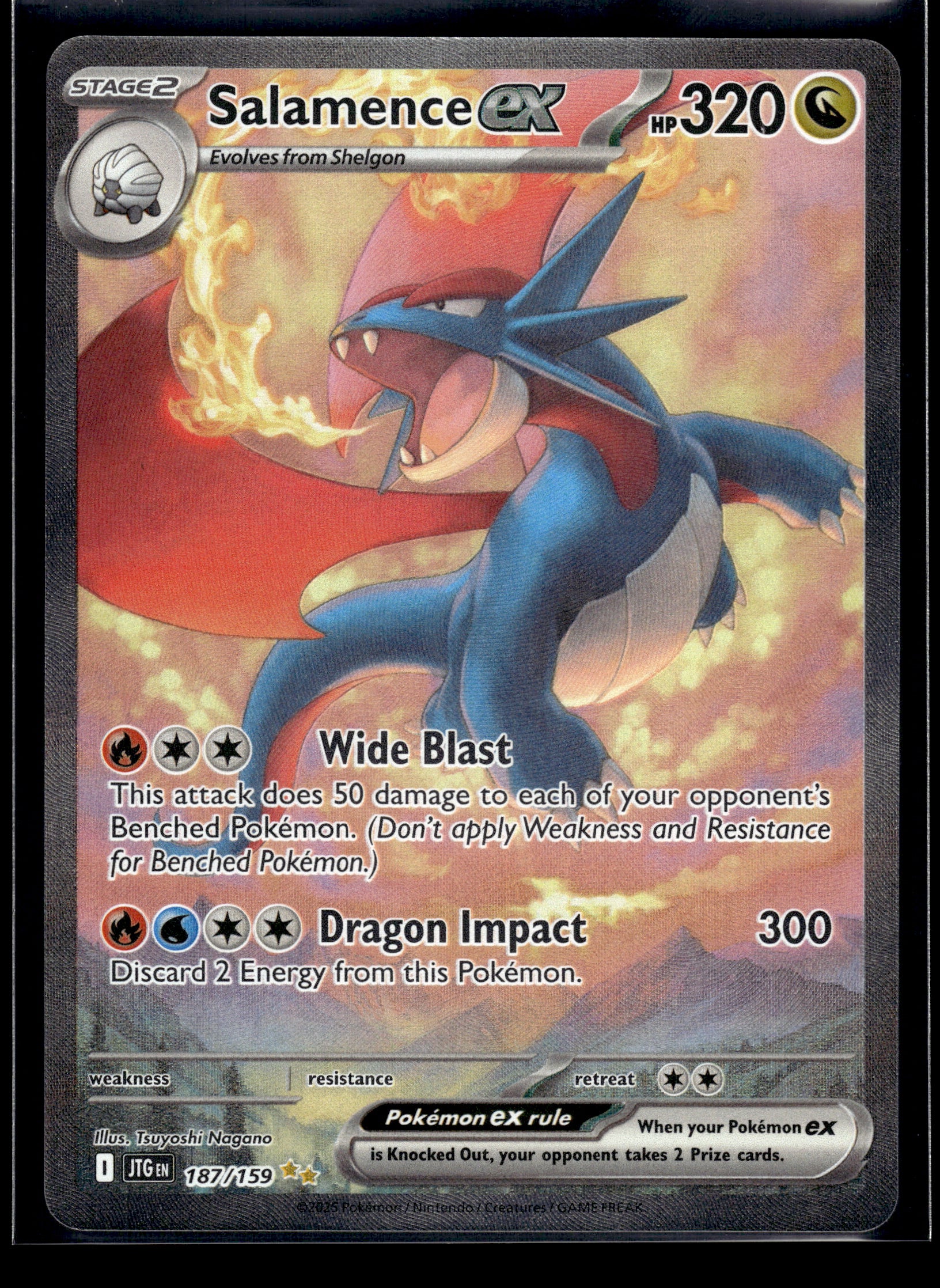 Salamence ex #187/159 Journey Together VLP