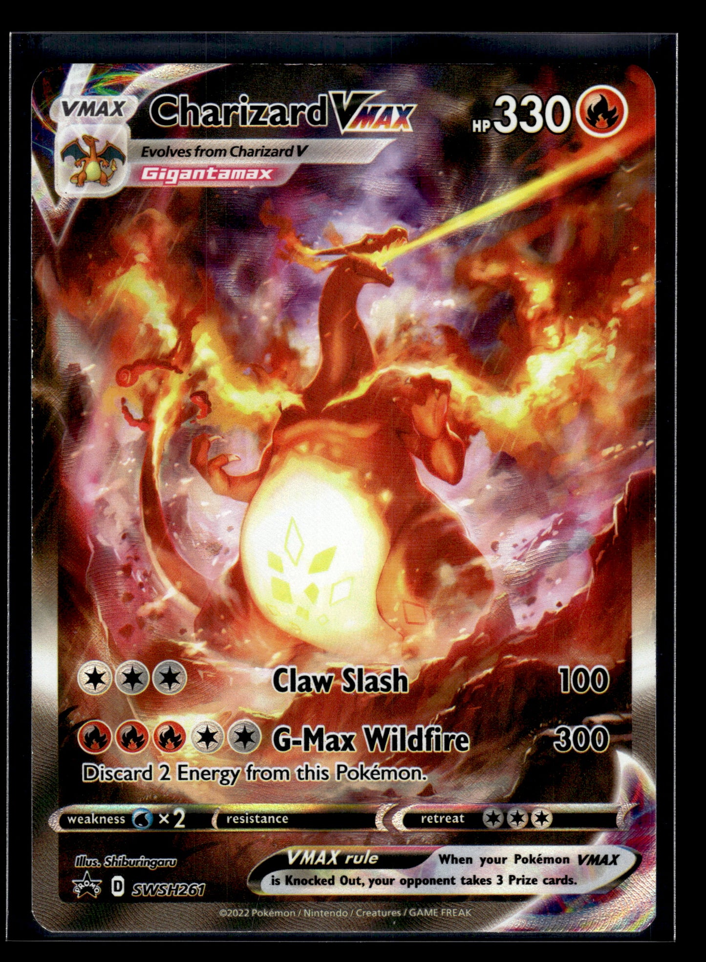Charizard VMAX #SWSH261 Sword & Shield Promo Cards LP