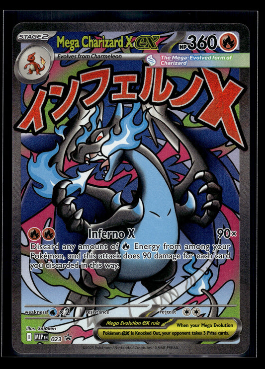 Mega Charizard X ex #023 Mega Evolution Promo VLP