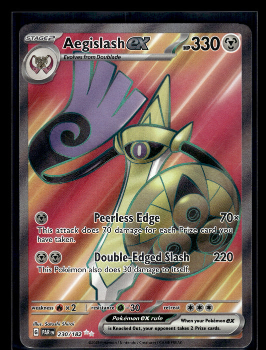 Aegislash ex #230/182 Paradox Rift VLP