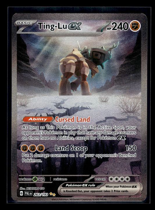 Ting-Lu ex #263/193 Paldea Evolved LP