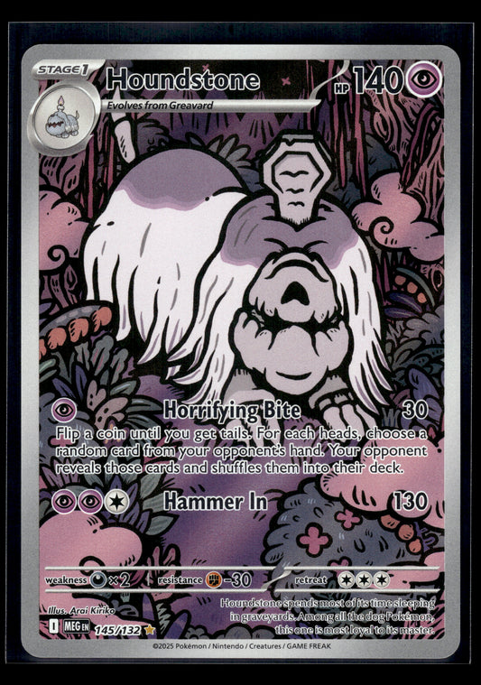 Houndstone #145/132 Mega Evolution VLP