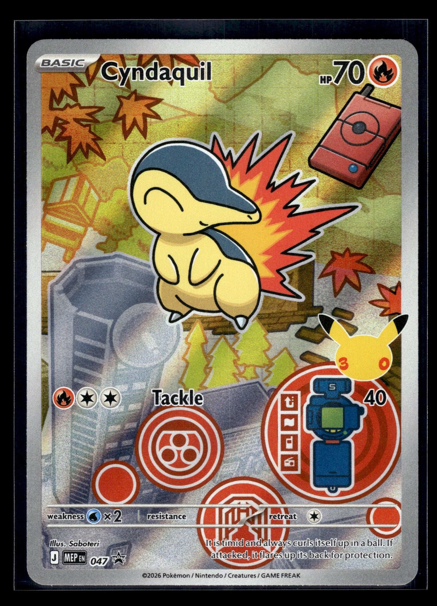 Cyndaquil #047 Mega Evolution Promo VLP
