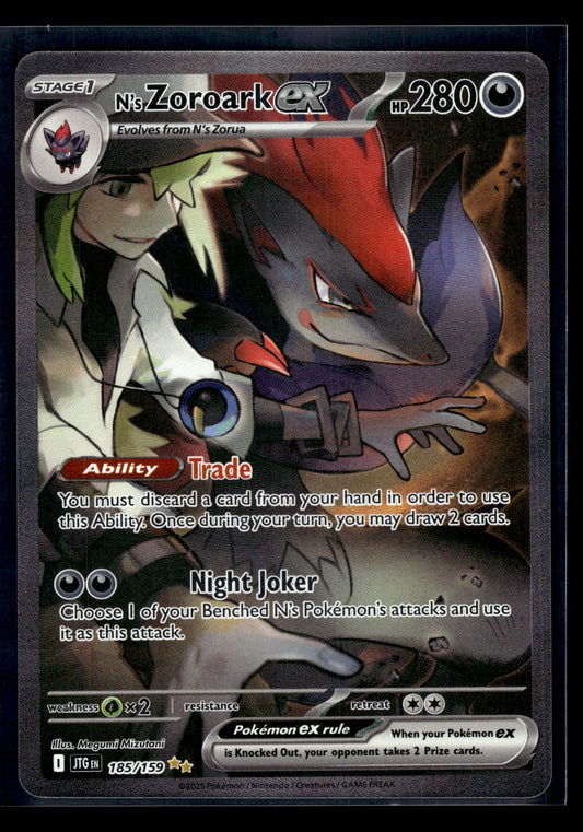 N's Zoroark ex #185/159 Journey Together LP