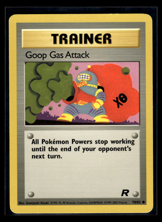 Goop Gas Attack #78/82 Team Rocket MP