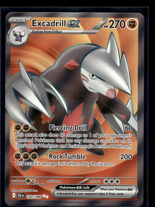 Excadrill ex #160/086 Black Bolt VLP