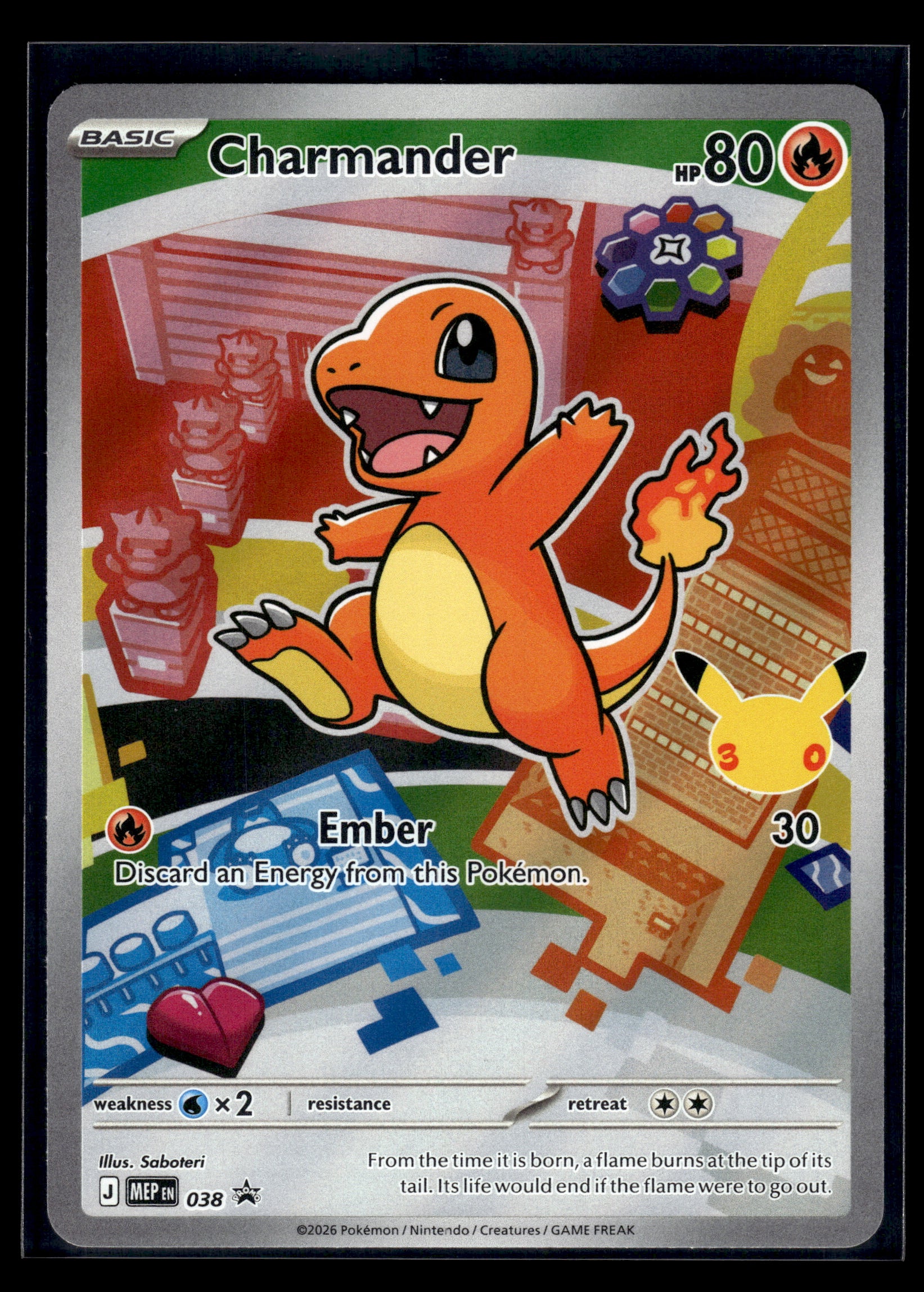Charmander #038 Mega Evolution Promo VLP