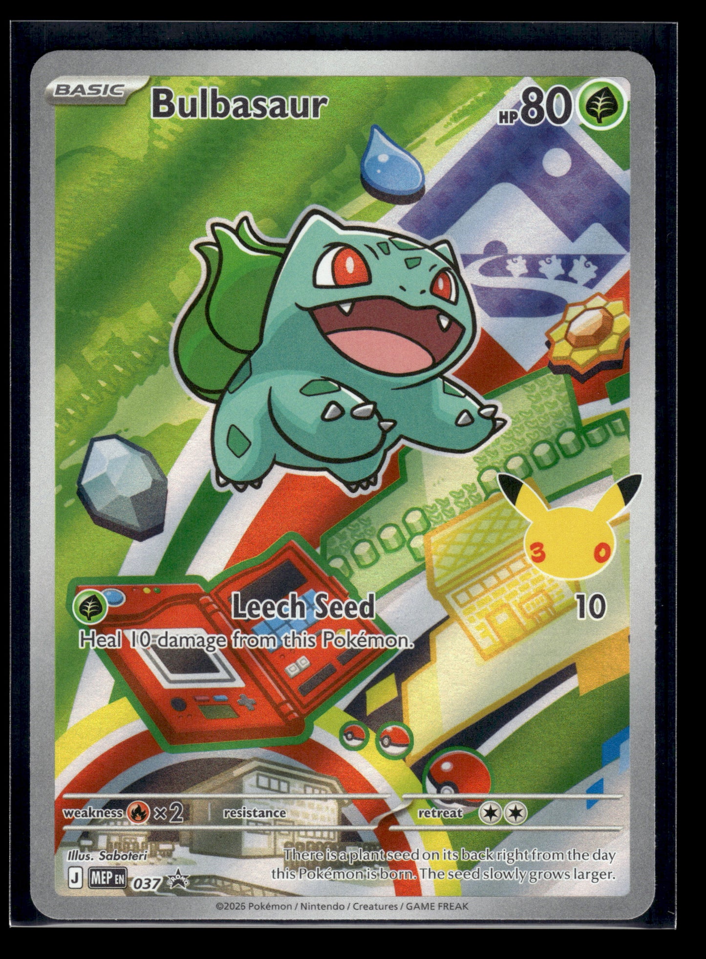 Bulbasaur #037 Mega Evolution Promo VLP