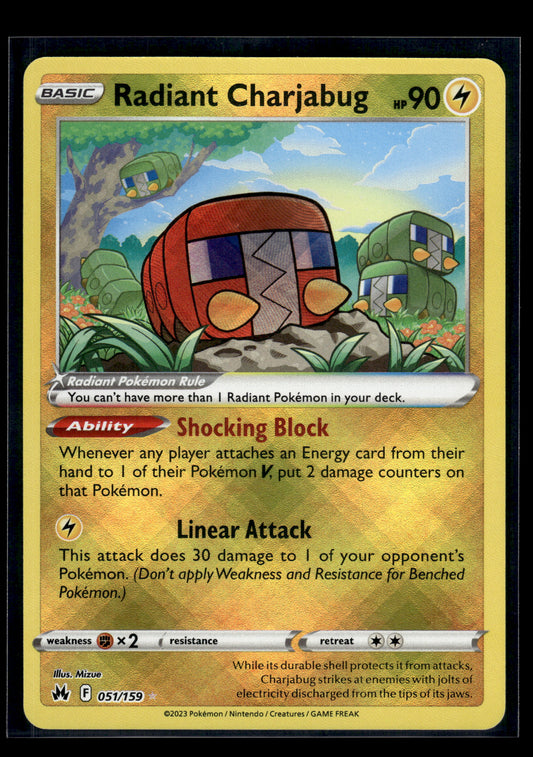 Radiant Charjabug #051/159 Crown Zenith VLP