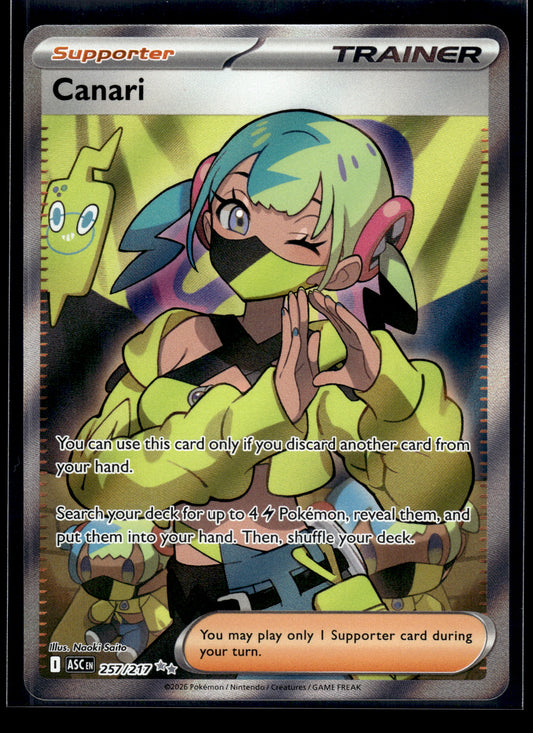 Canari #257/217 Ascended Heroes NM