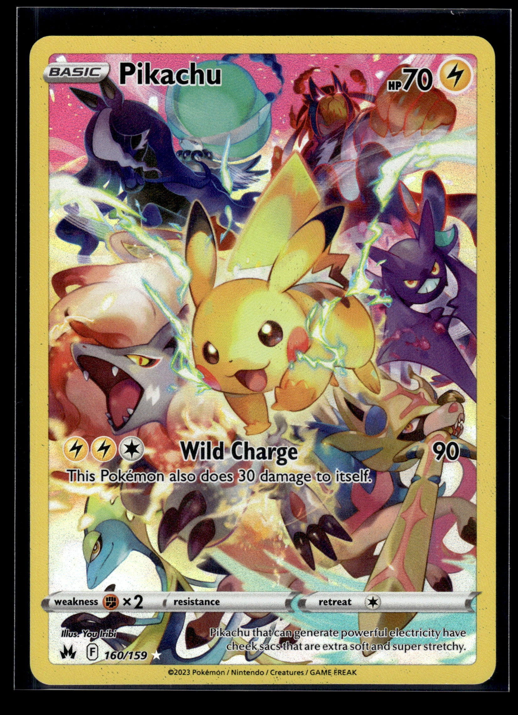 Pikachu #160/159 Crown Zenith LP
