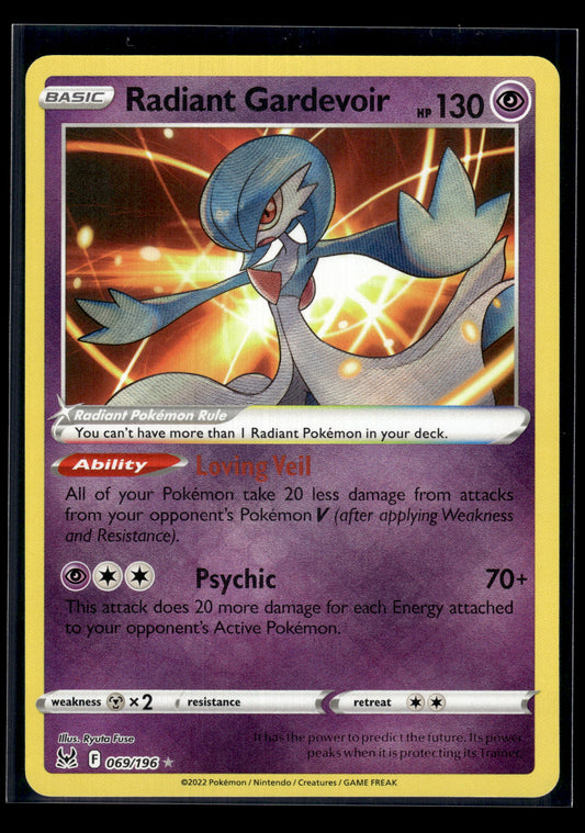 Radiant Gardevoir #069/196 Lost Origin VLP