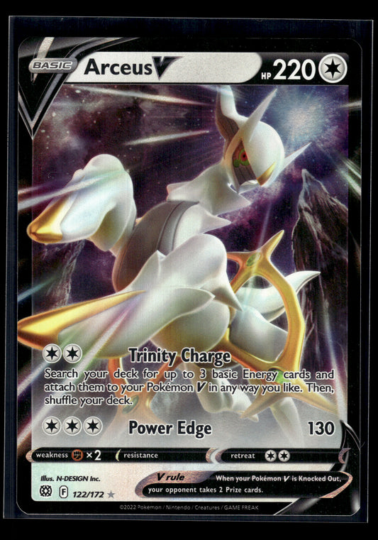 Arceus V #122/172 Brilliant Stars NM