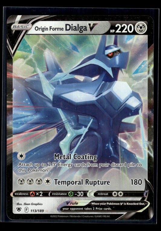 Origin Forme Dialga V #113/189 Astral Radiance VLP