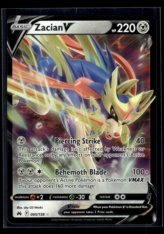 Zacian V #095/159 Crown Zenith VLP