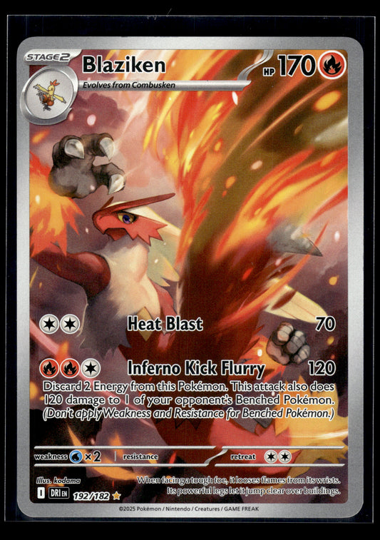 Blaziken #192/182 Destined Rivals LP