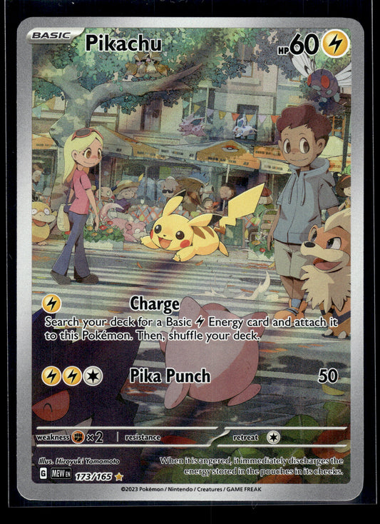 Pikachu #173/165 Scarlet & Violet 151 LP