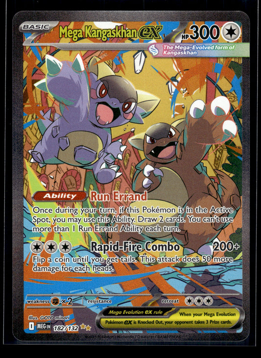 Mega Kangaskhan ex #182/132 Mega Evolution VLP