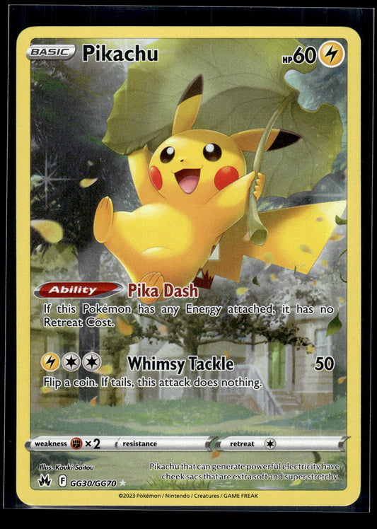 Pikachu #GG30/GG70 Crown Zenith LP