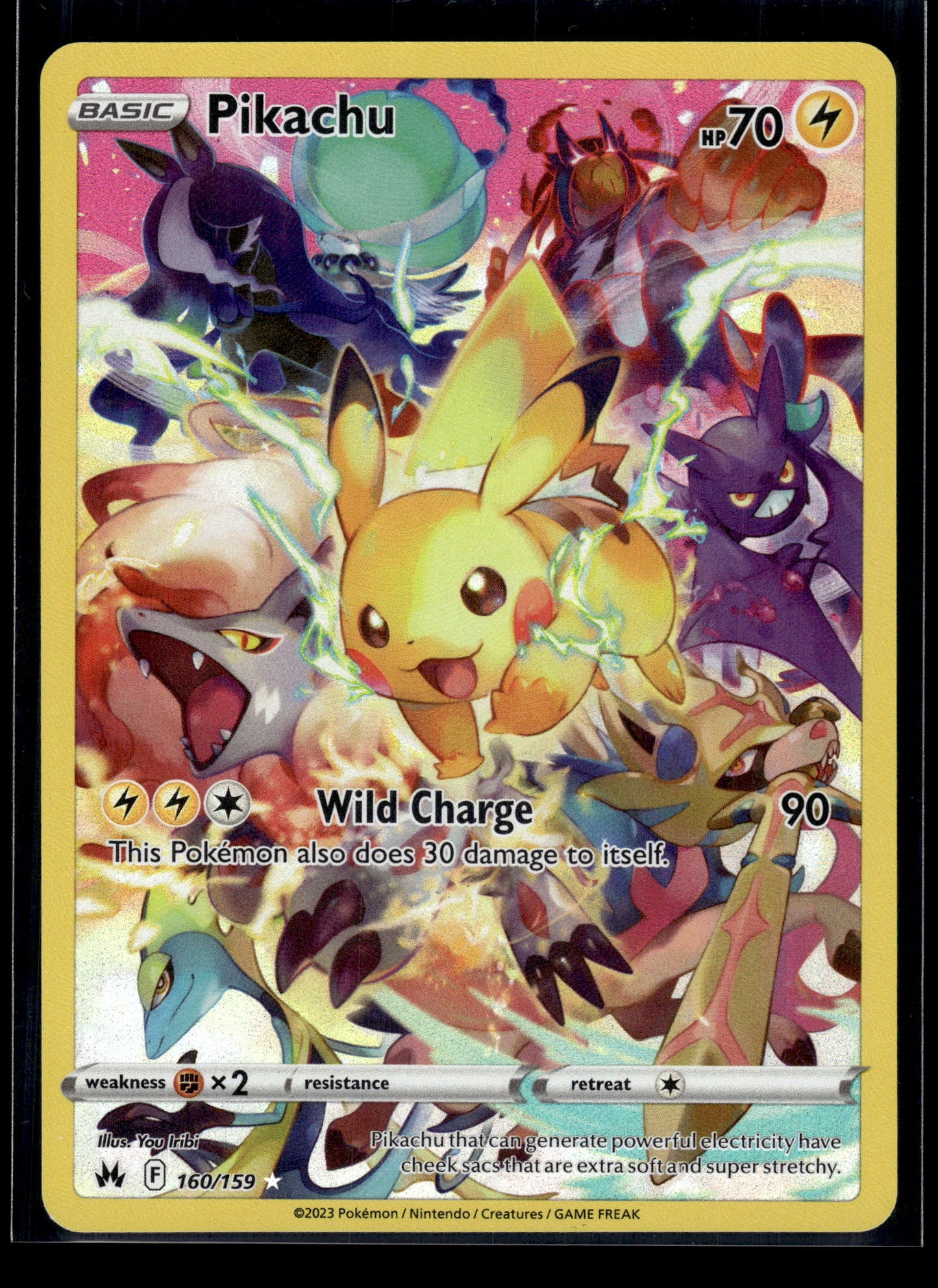 Pikachu #160/159 Crown Zenith VLP