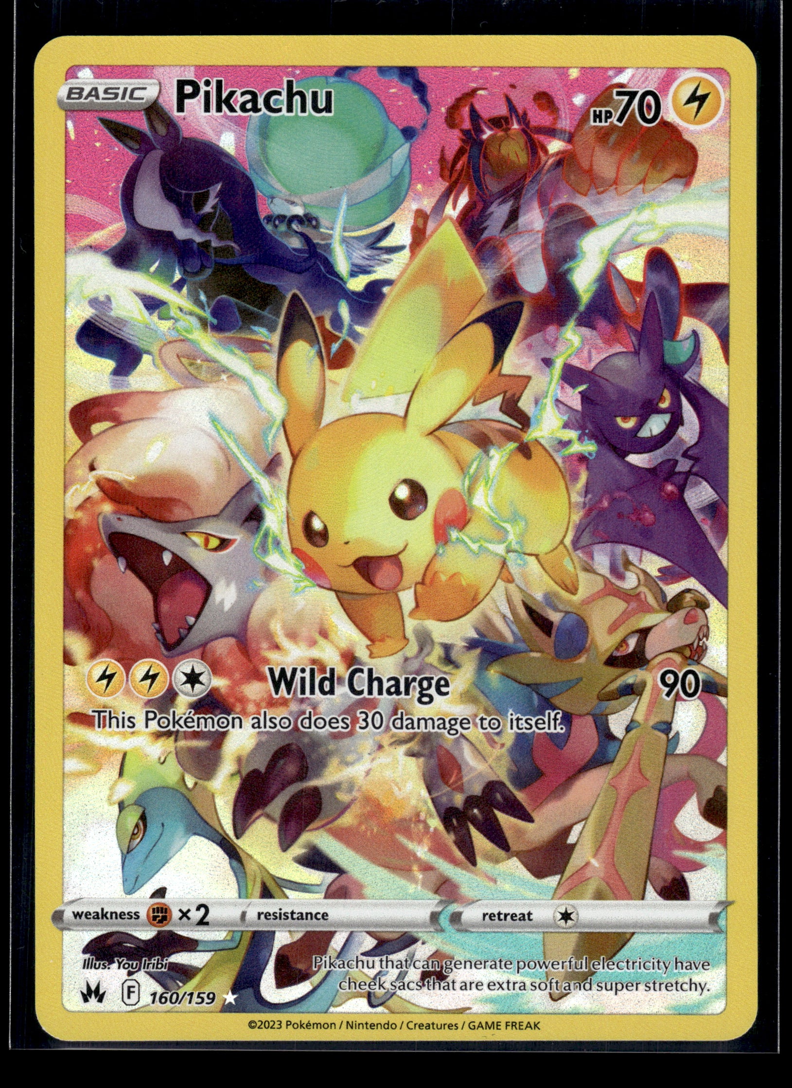 Pikachu #160/159 Crown Zenith VLP