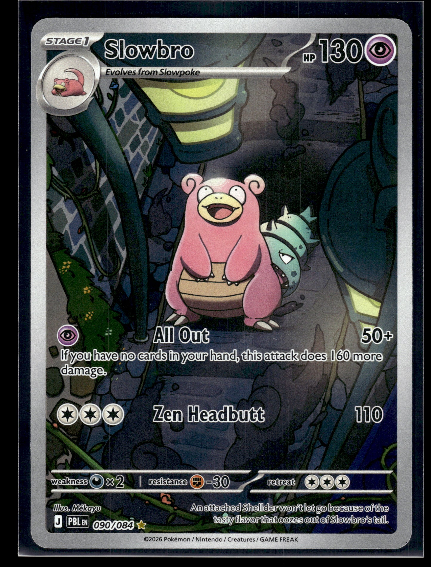 Slowbro #090/084 Pitch Black VLP