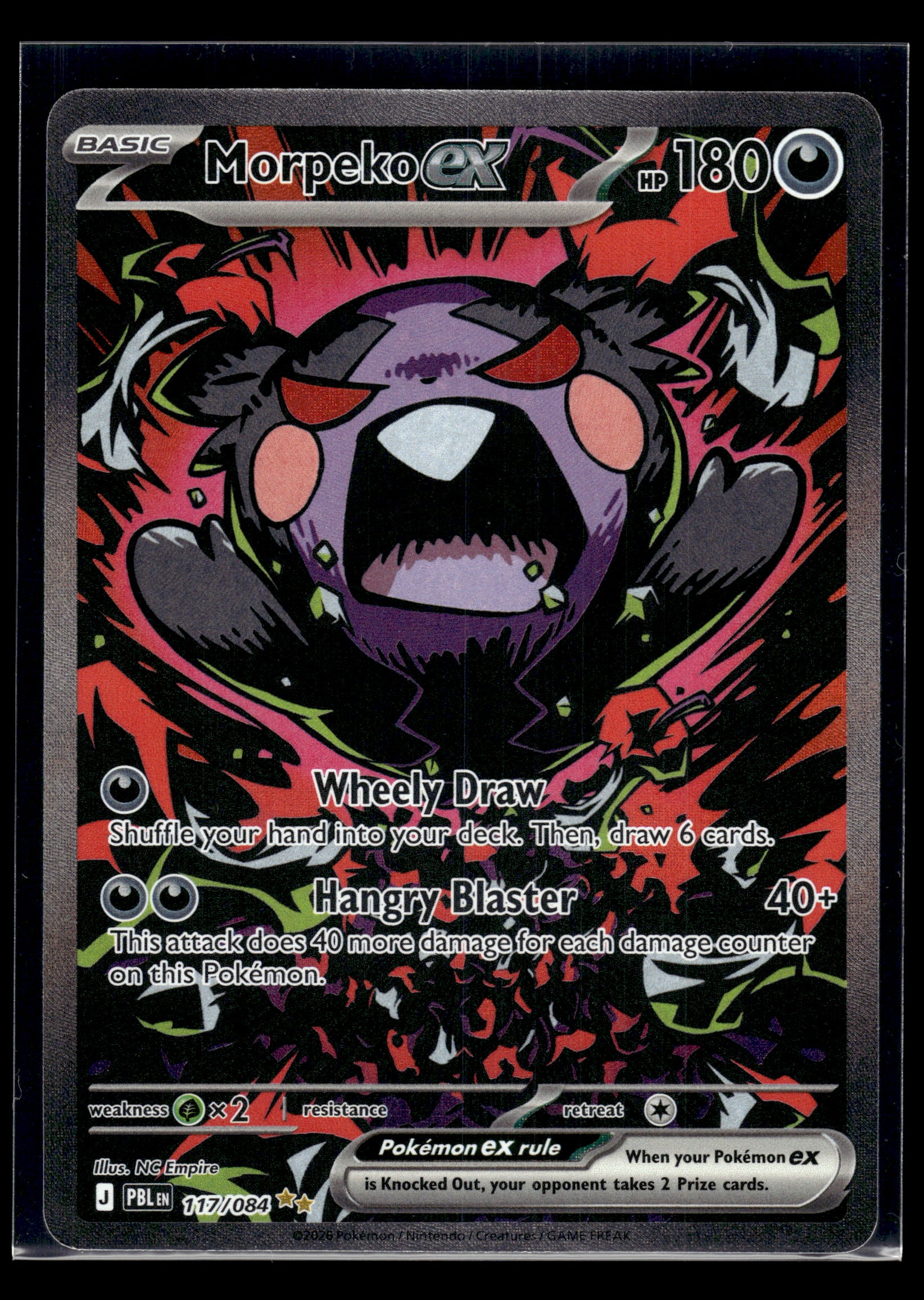 Morpeko ex #117/084 Pitch Black VLP