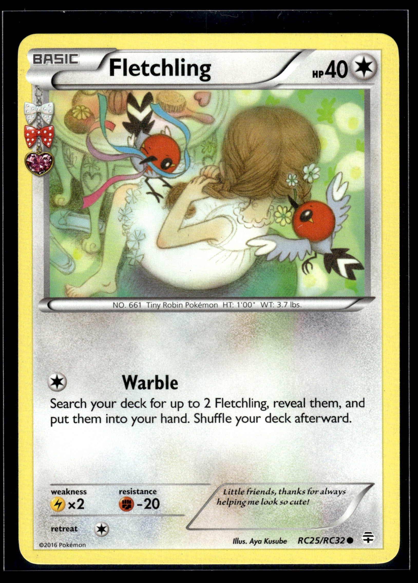 Fletchling #RC25/RC32 Generations: Radiant Collection LP