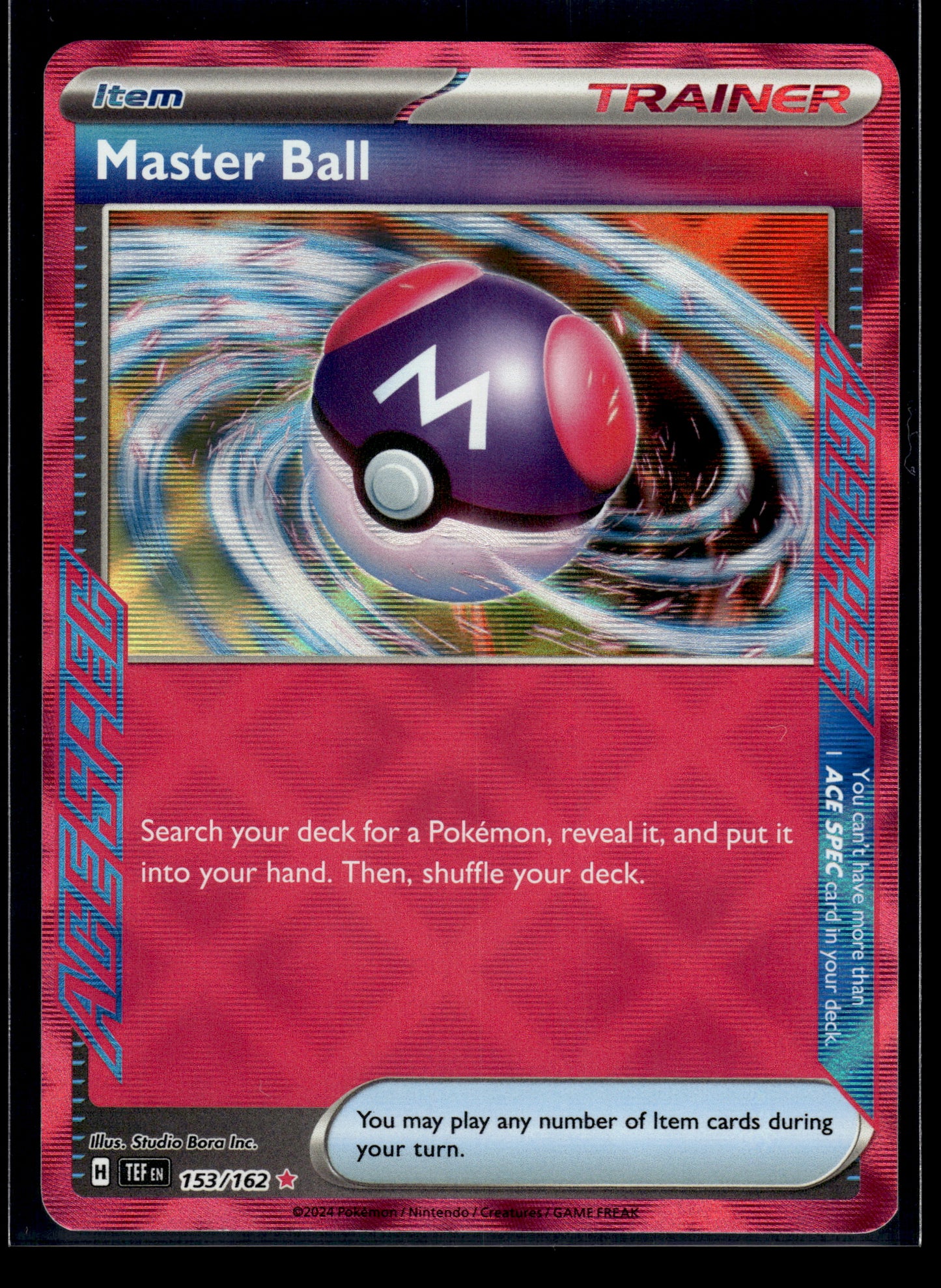 Master Ball #153/162 Temporal Forces LP