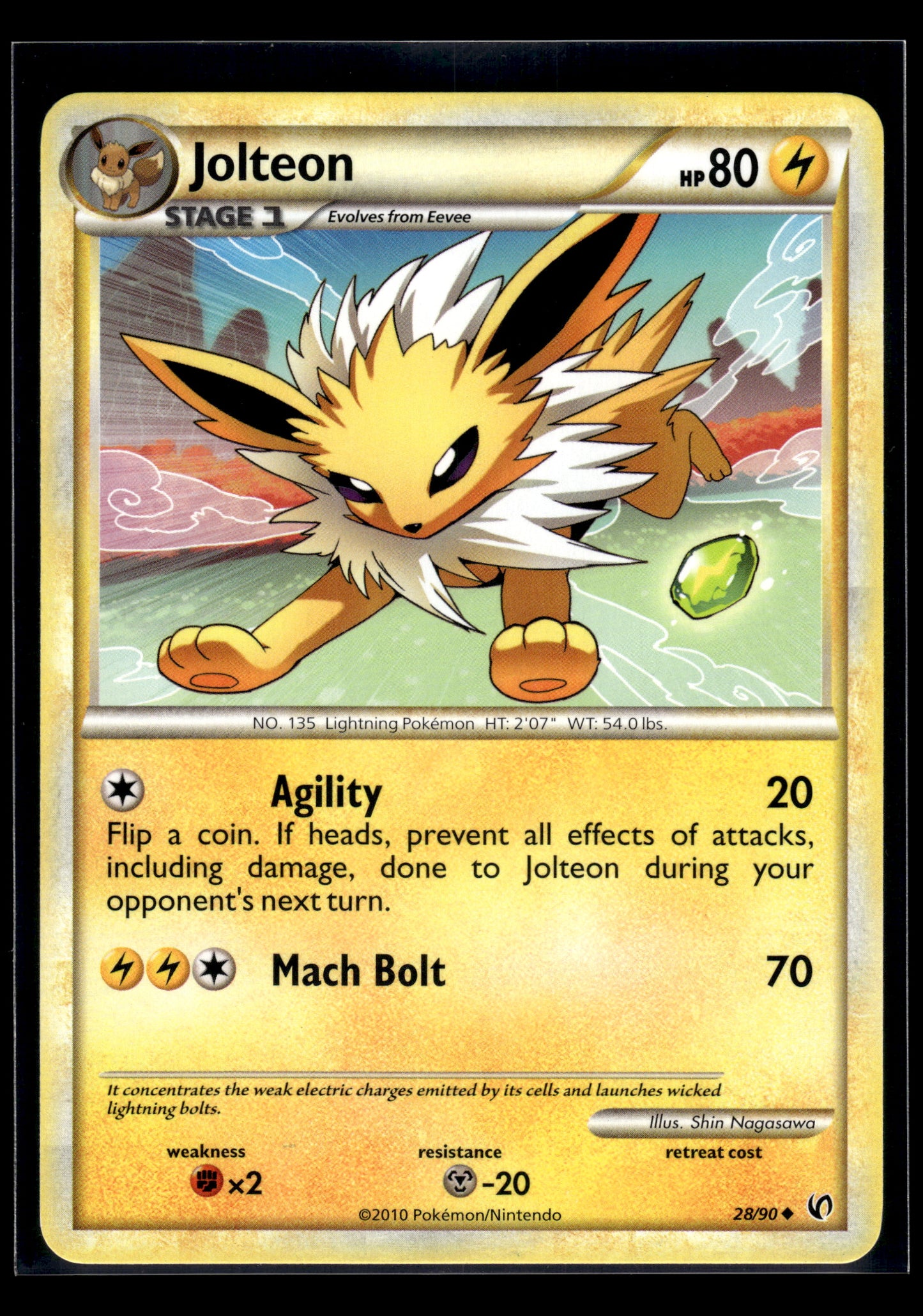 Jolteon #28/90 Undaunted LP