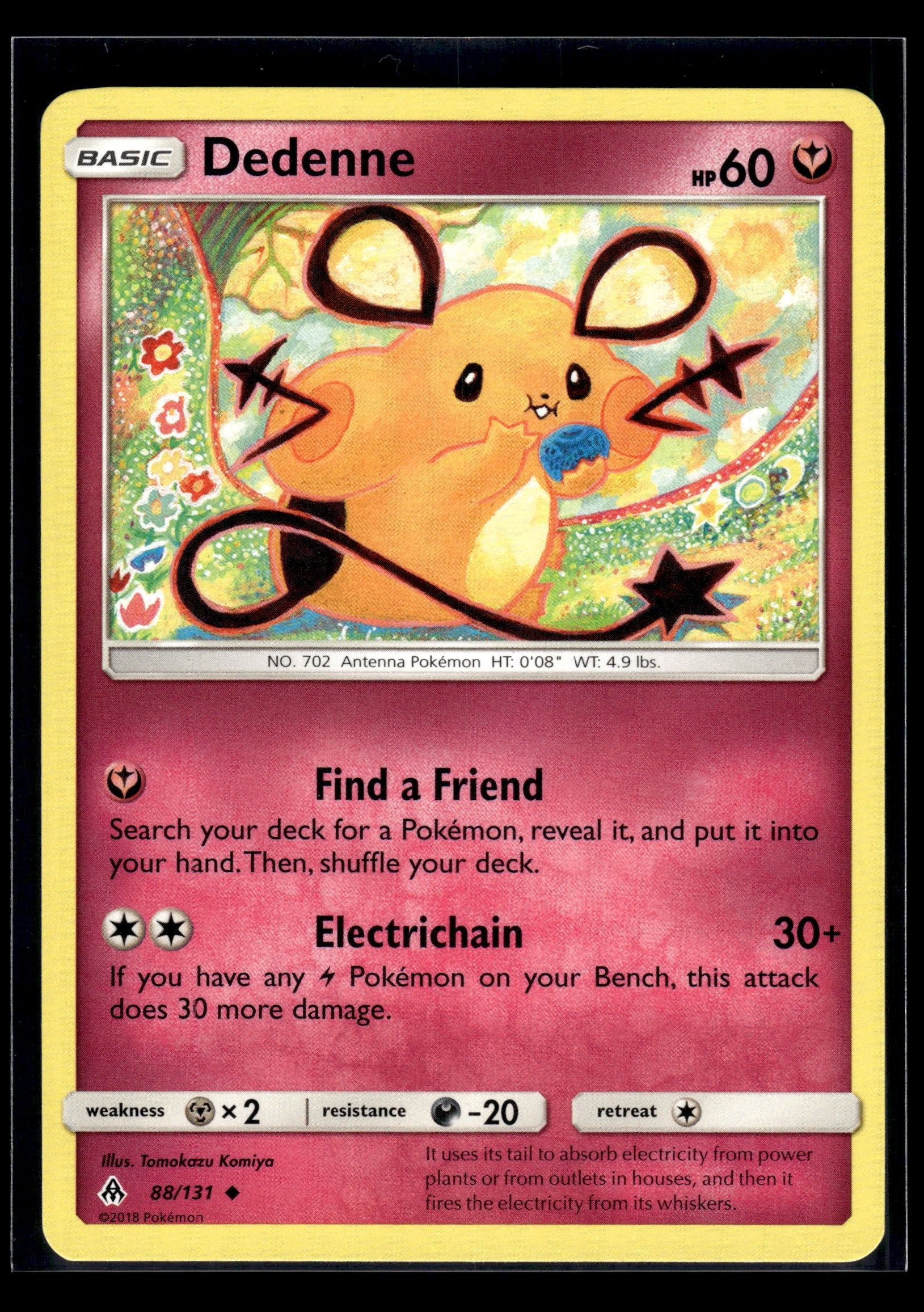 Dedenne #88/131 SM - Forbidden Light LP