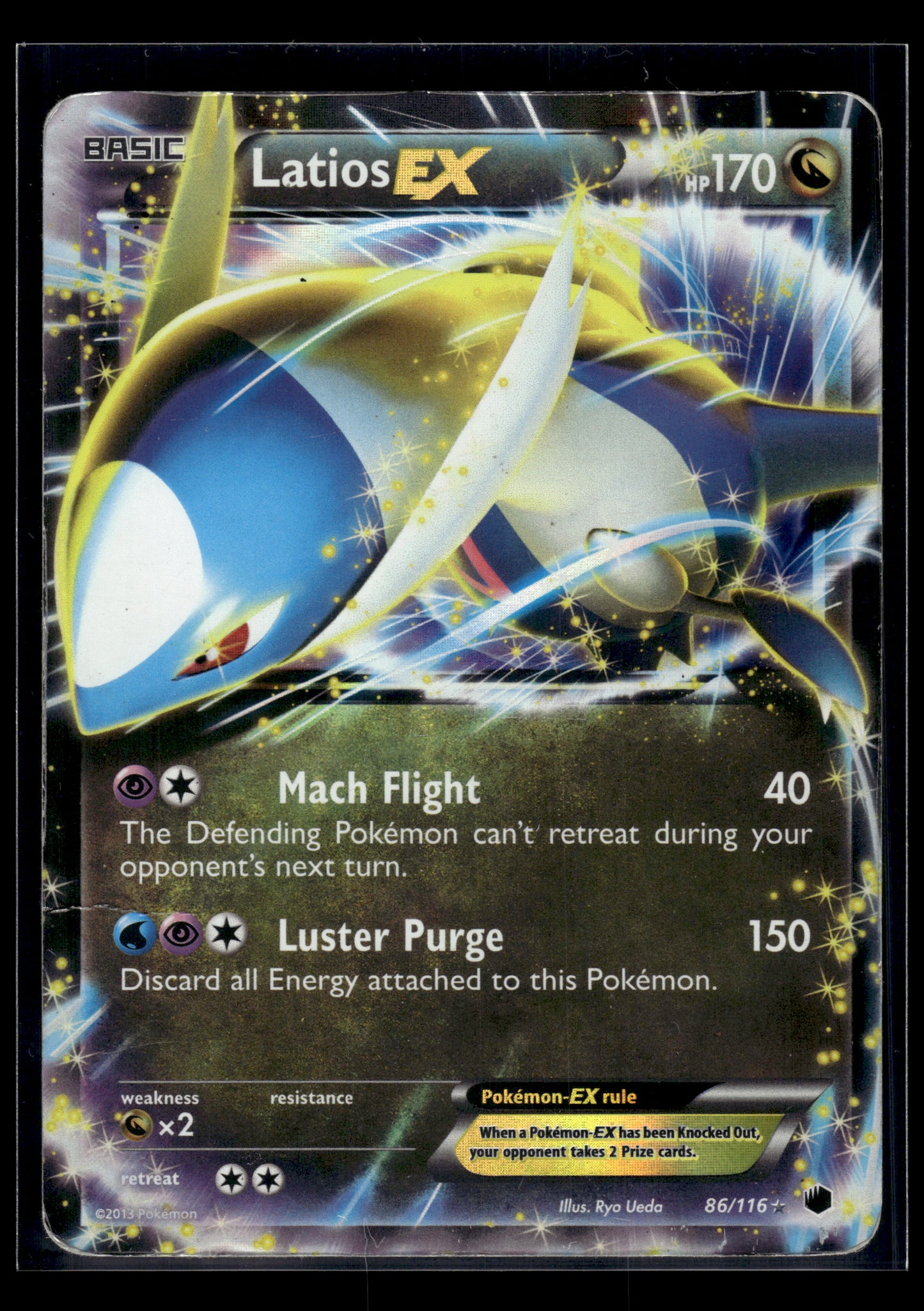 Latios EX #86/116 Plasma Freeze HP