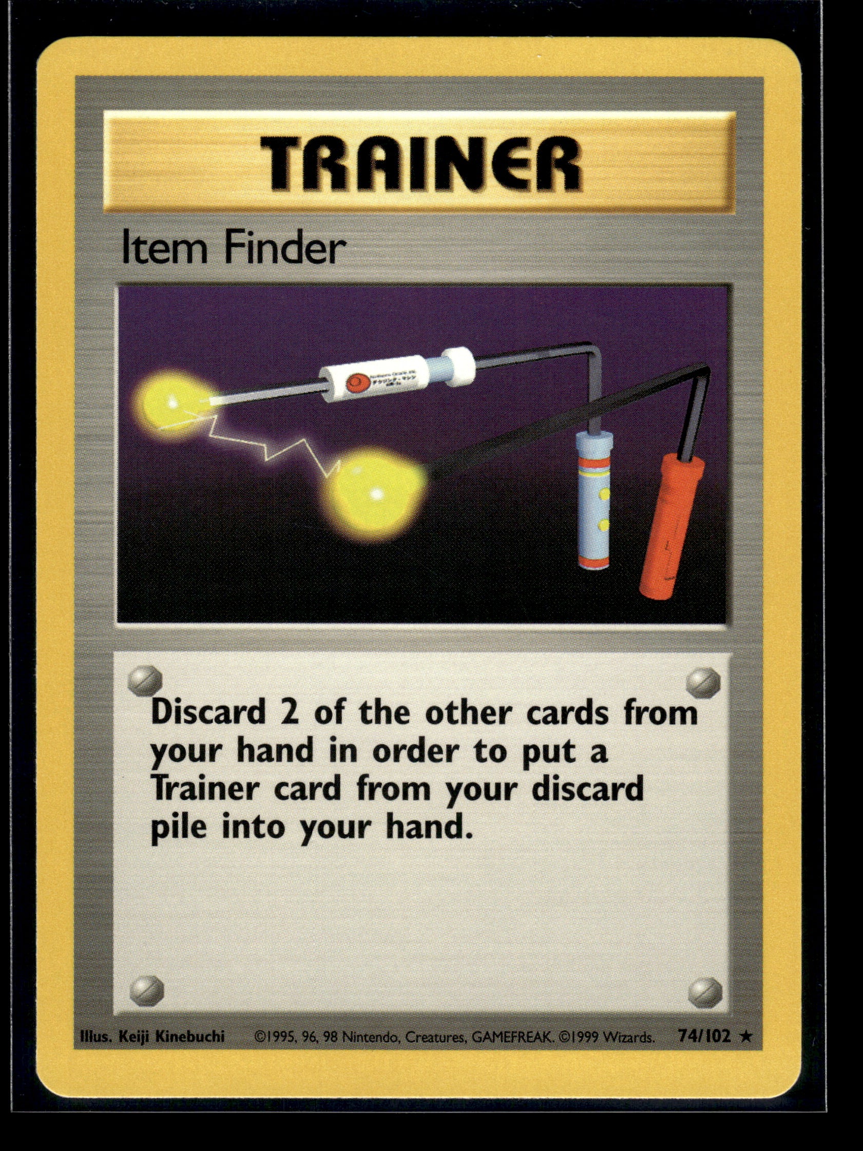 Item Finder #074/102 Base Set LP