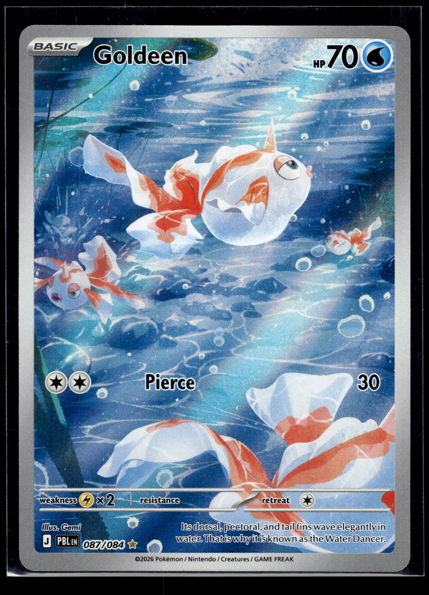 Goldeen #087/084 Pitch Black VLP
