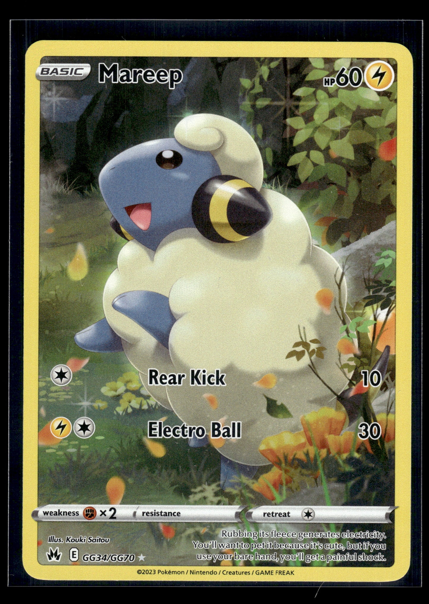 Mareep #GG34/GG70 Crown Zenith: Galarian Gallery VLP