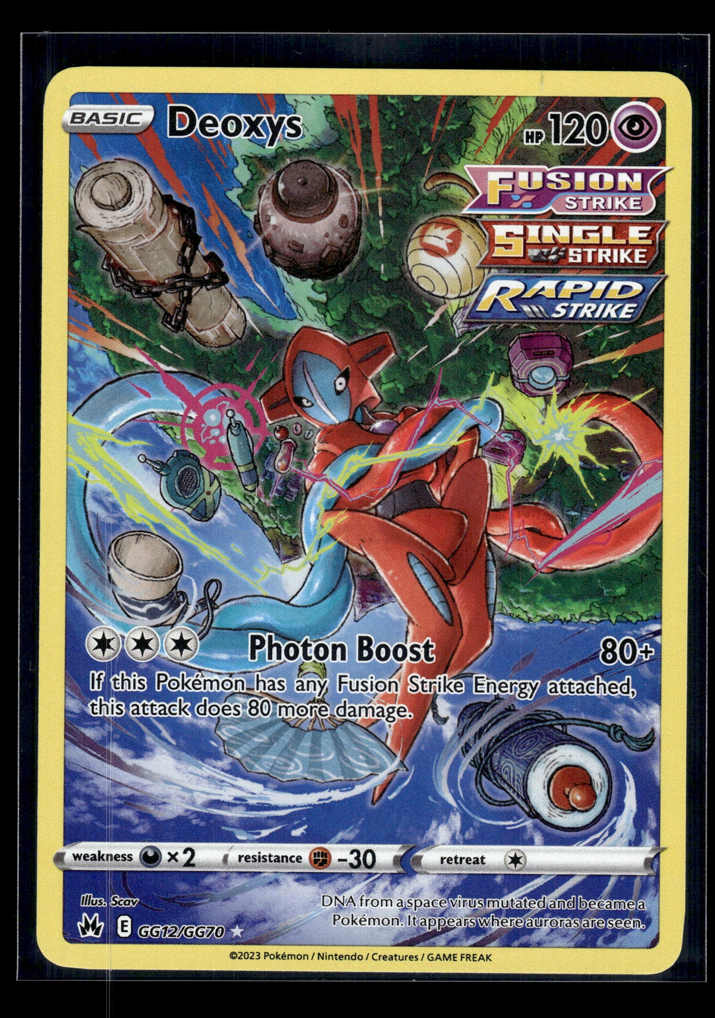 Deoxys #GG12/GG70 Crown Zenith: Galarian Gallery VLP